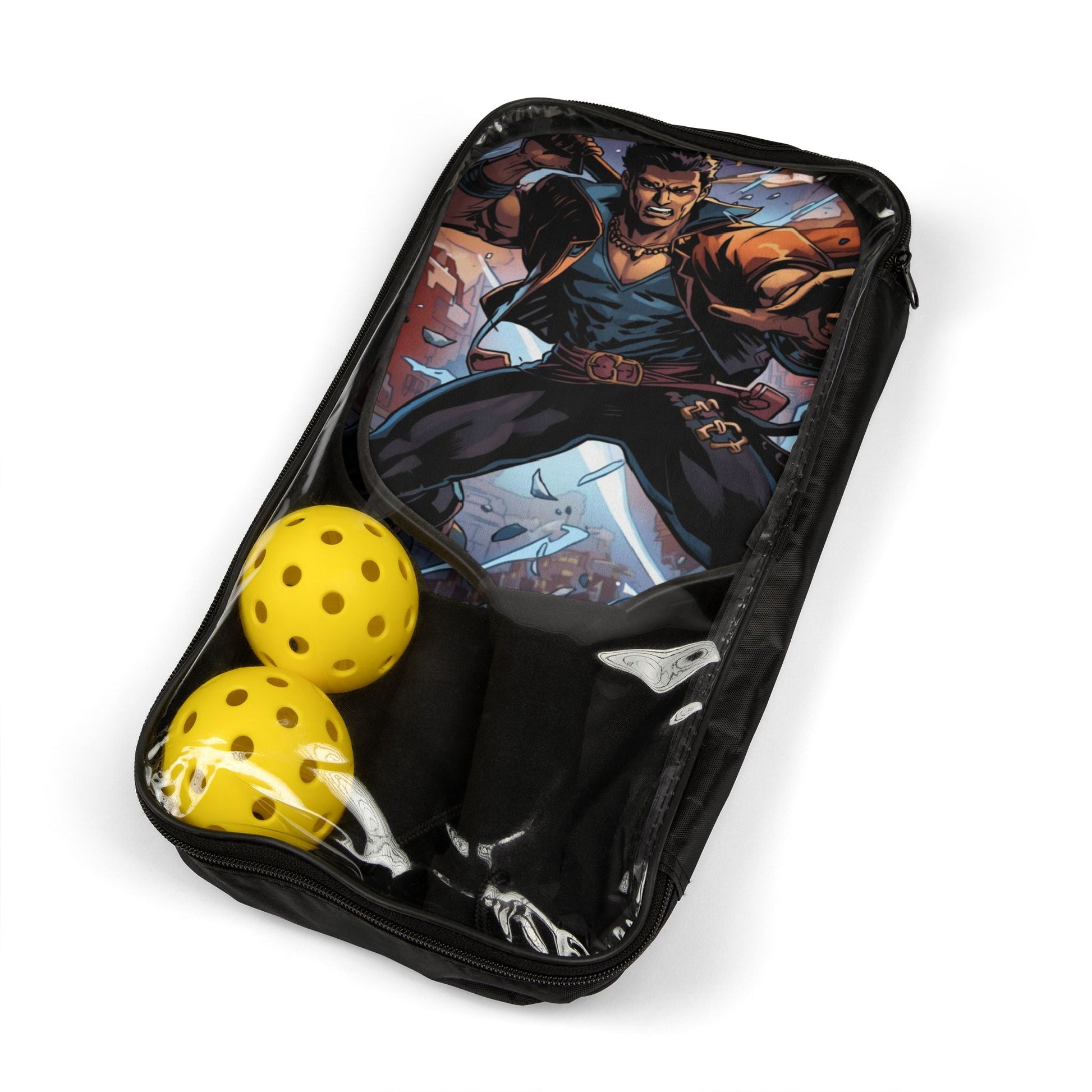 Pickleball - Schläger - Set mit Grafikdruck - Familientruhe