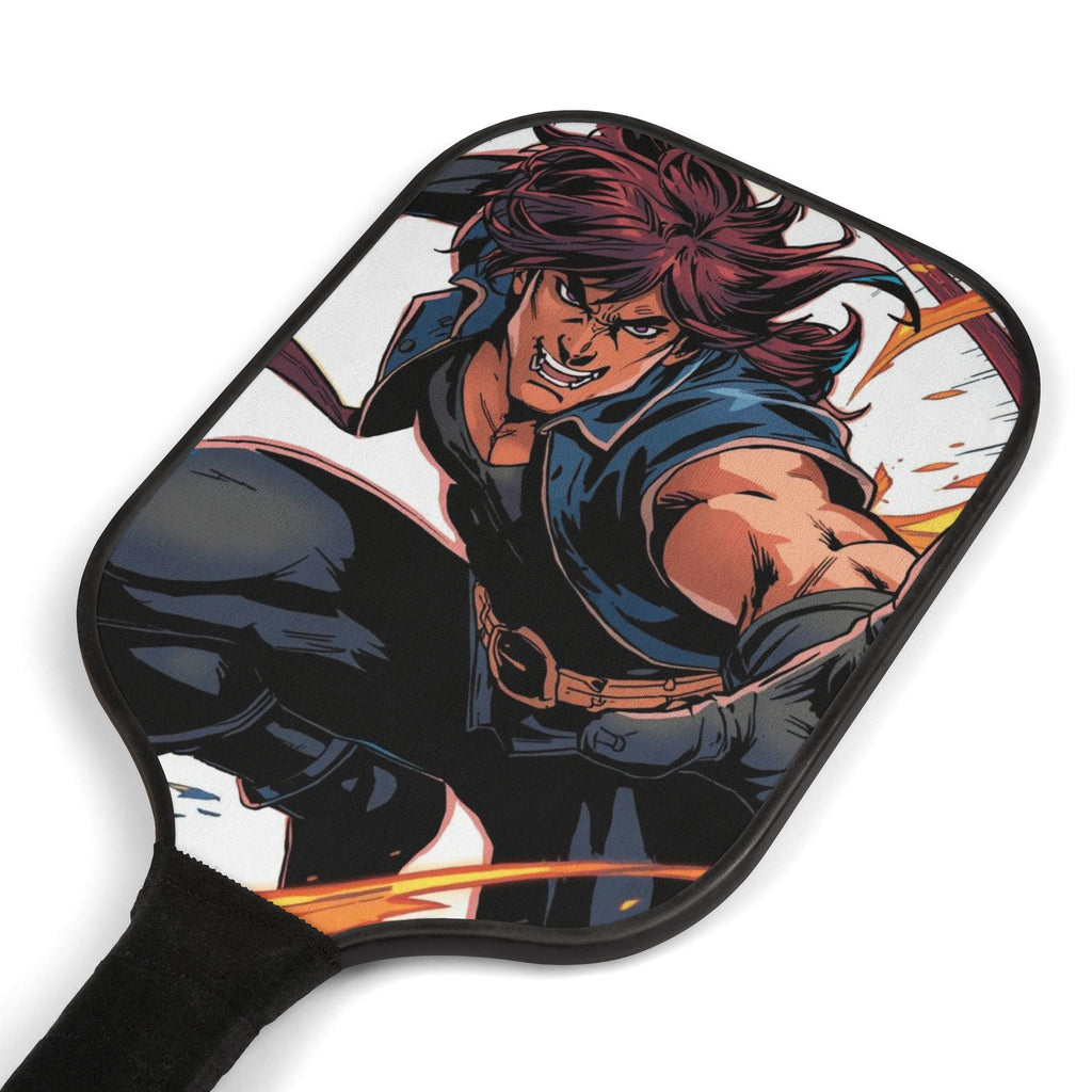 Pickleball - Schläger - Set mit lebendigem Grafikdesign - Familientruhe