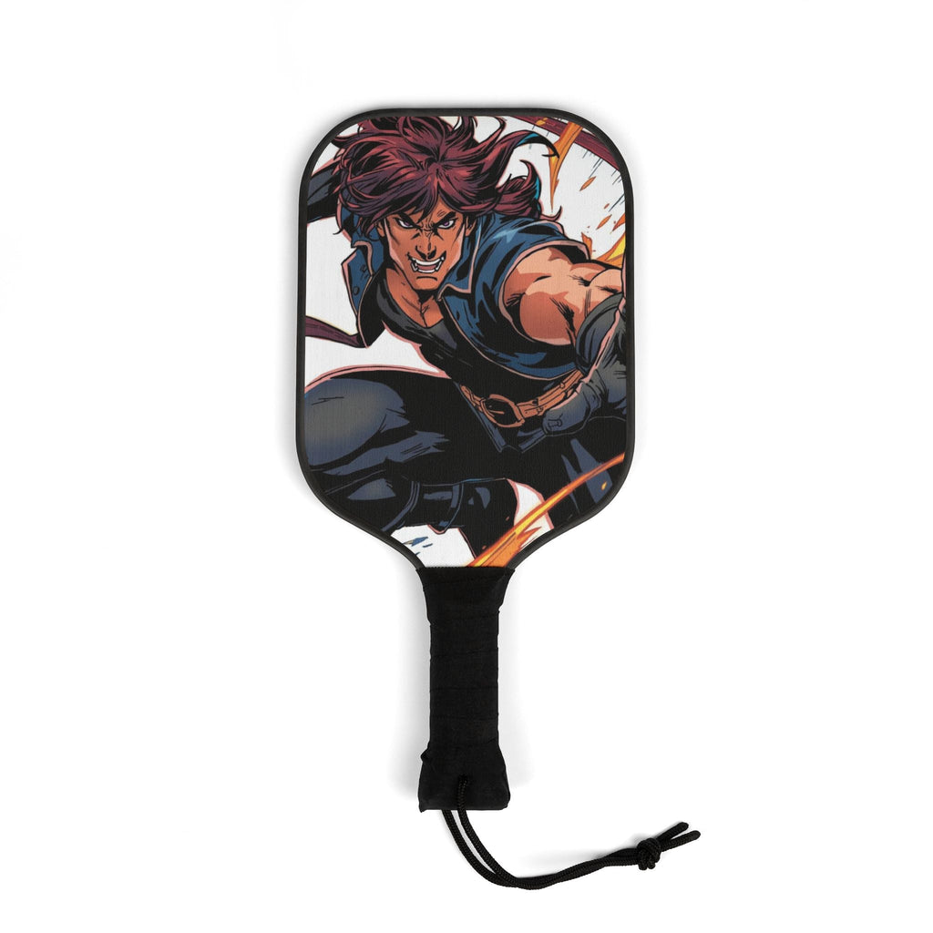 Pickleball - Schläger - Set mit lebendigem Grafikdesign - Familientruhe