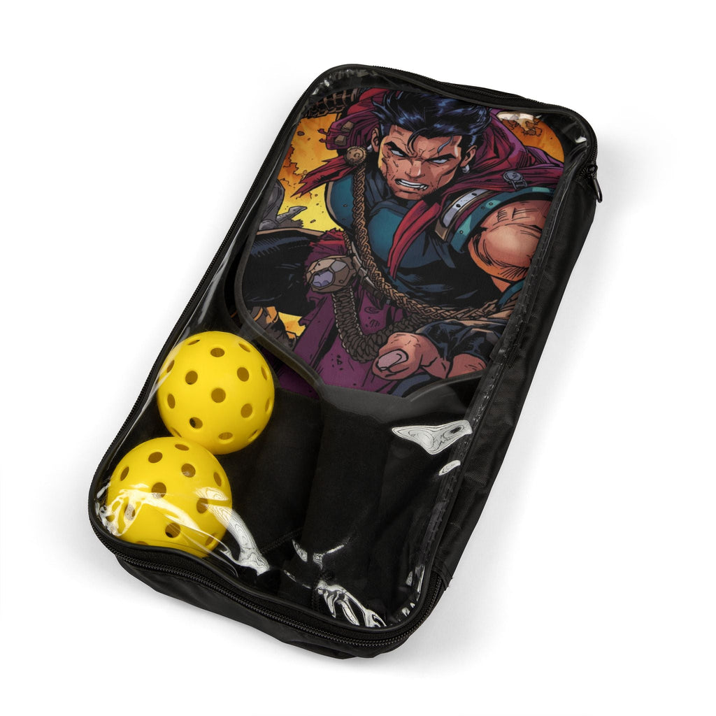 Pickleball - Schlägerset mit lebendigem Heldendesign - Familientruhe