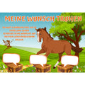 Poster für deine Wünsche- Ein Pferd auf einer Wiese Digital