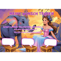 Poster für deine Wünsche- Elefanten Prinzessin Digital