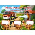 Poster für deine Wünsche- Feuerwehr im Einsatz Nummer 4 Digital