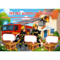 Poster für deine Wünsche- Feuerwehr im Einsatz Nummer1 Digital
