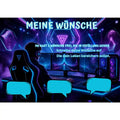 Poster für deine Wünsche Gamer am Bildschirm Digital Nr.1