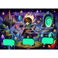 Poster für deine Wünsche- Gamer mit Pixel Art Motiv Digital