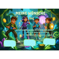 Poster für deine Wünsche- Gamer Nummer 7 Digital