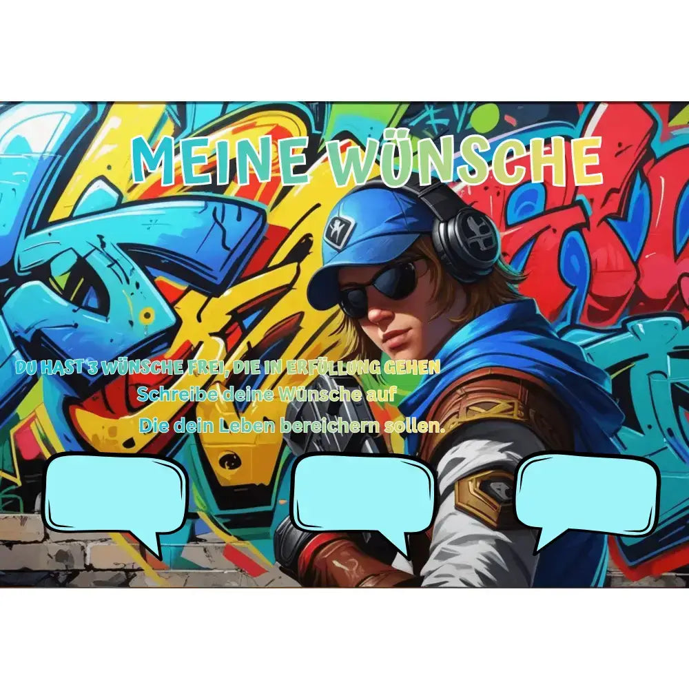 Poster für deine Wünsche- Gamer Nummer12 Digital