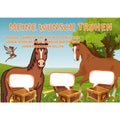 Poster für deine Wünsche- Kinder zwei Pferde Digital