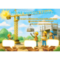 Poster für deine Wünsche-Kran auf einer Baustelle Digital