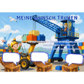 Poster für deine Wünsche-Kran im Einsatz Legomotiv Digital