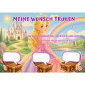 Poster für deine Wünsche Prinzessin vor dem Schloss Digital