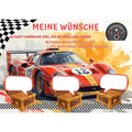 Poster für deine Wünsche-Sportwagen Farbe Rot Digital