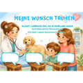 Poster für deine Wünsche-Tierarzt im Einsatz in eine Tierklinik Digital