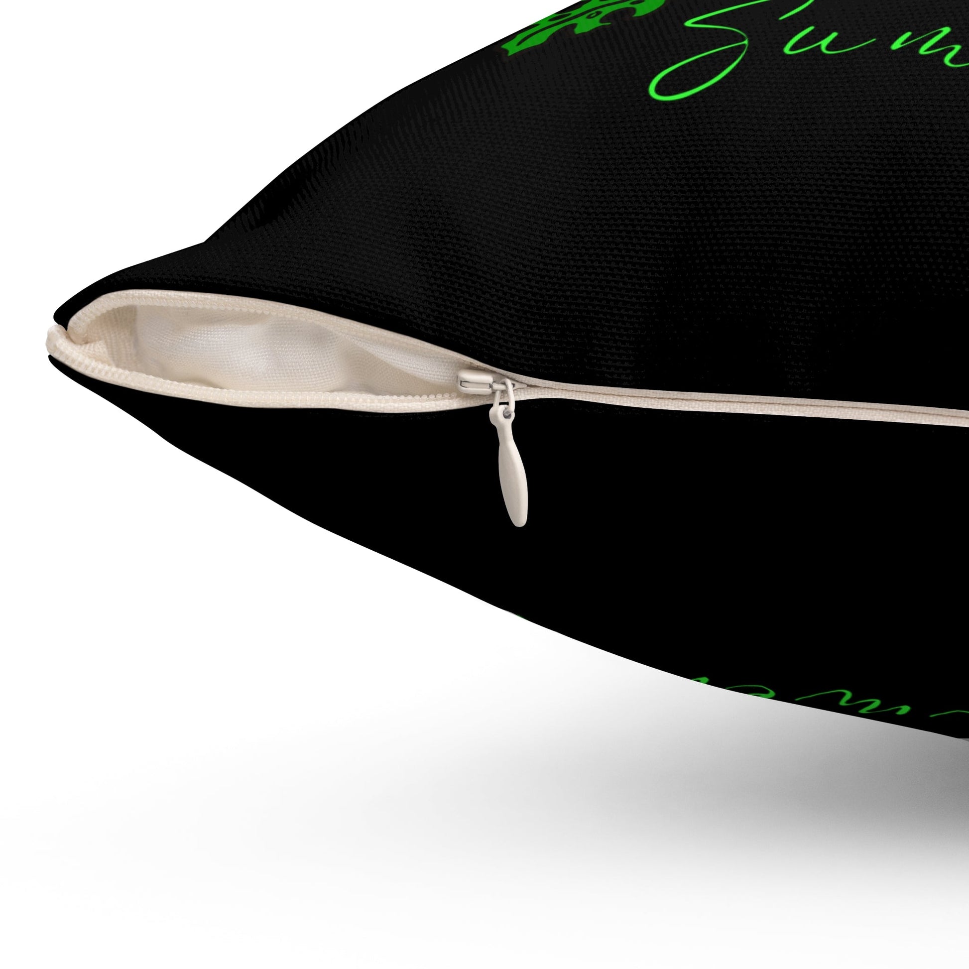 Skelettkissen mit Sommerstimmung – Stranddekor, lustiger Akzent - Familientruhe