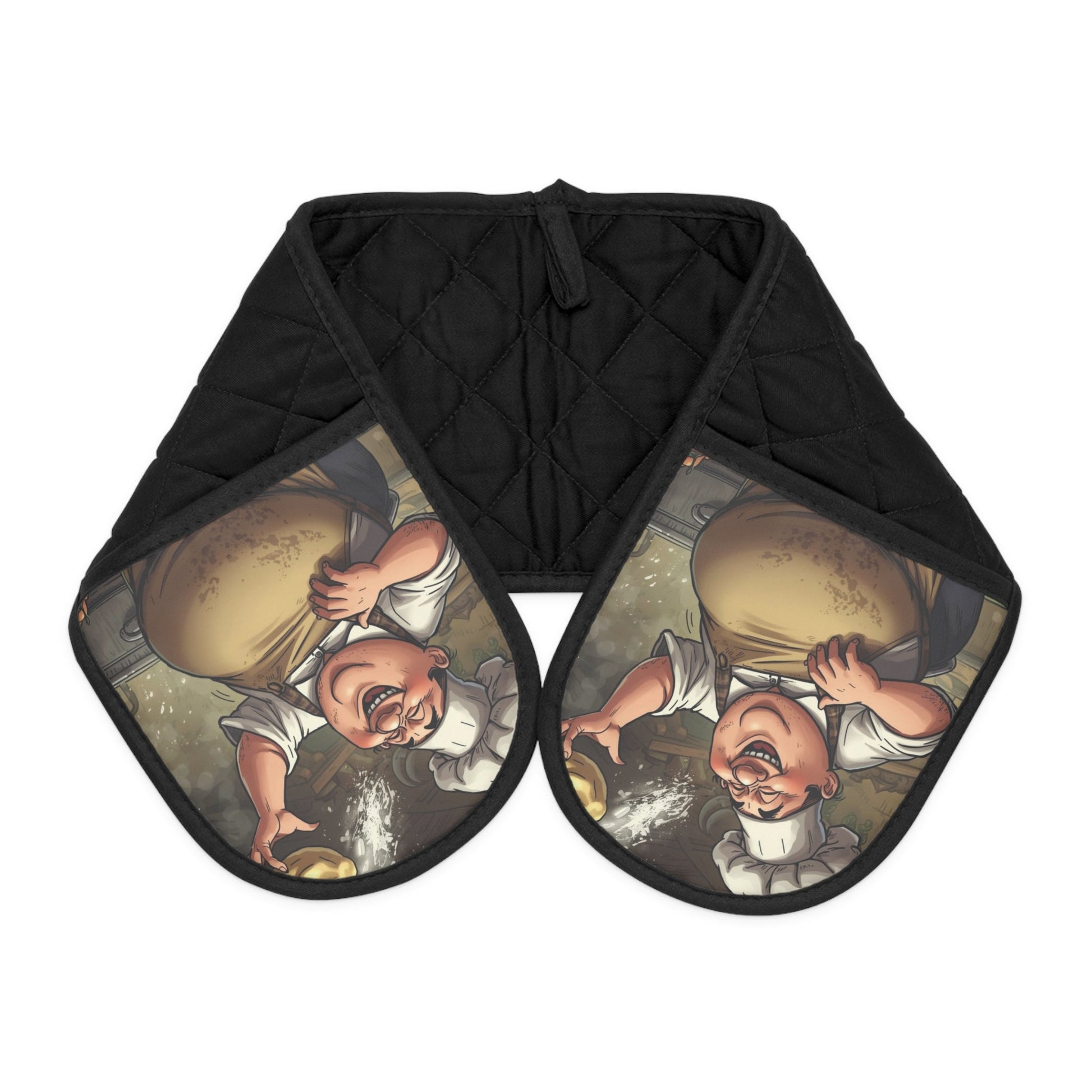 Skurrile Küchen - Ofenhandschuhe mit lustigem Design - Familientruhe