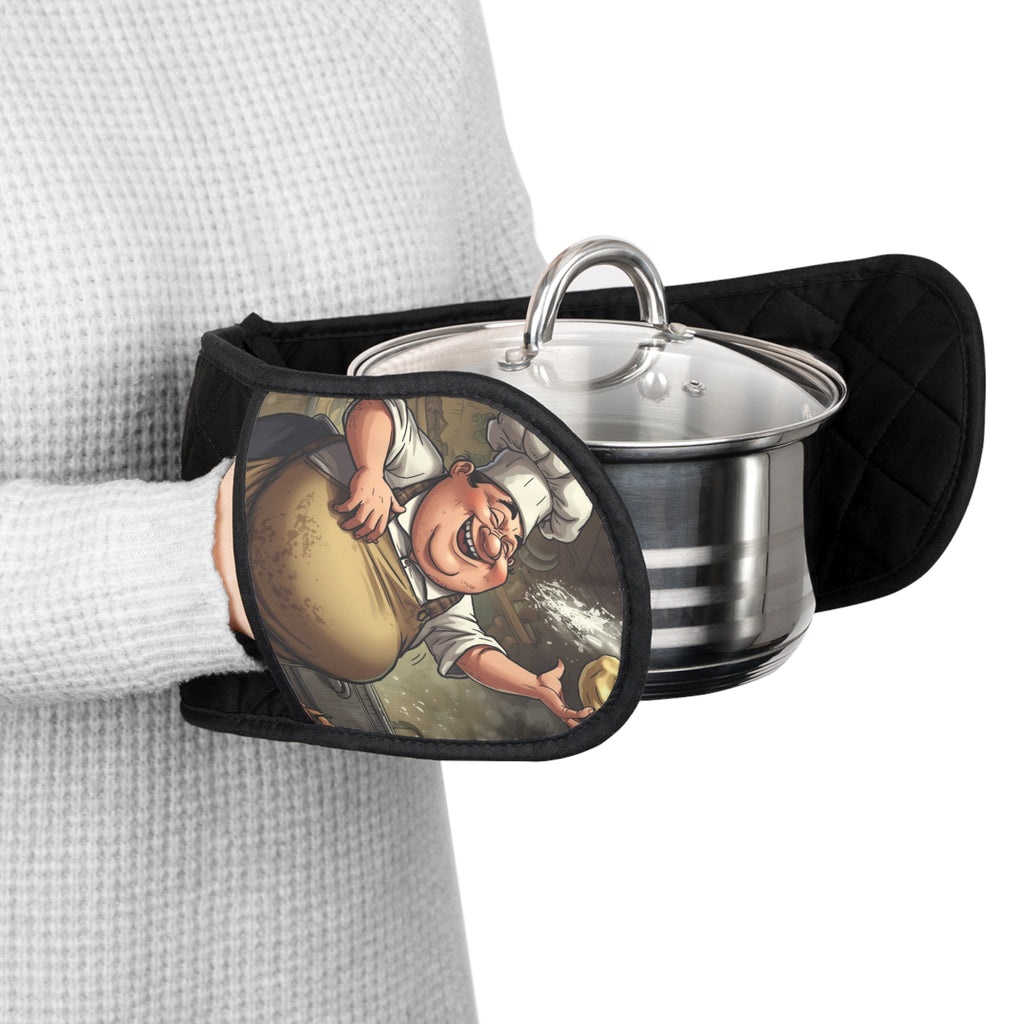 Skurrile Küchen - Ofenhandschuhe mit lustigem Design - Familientruhe