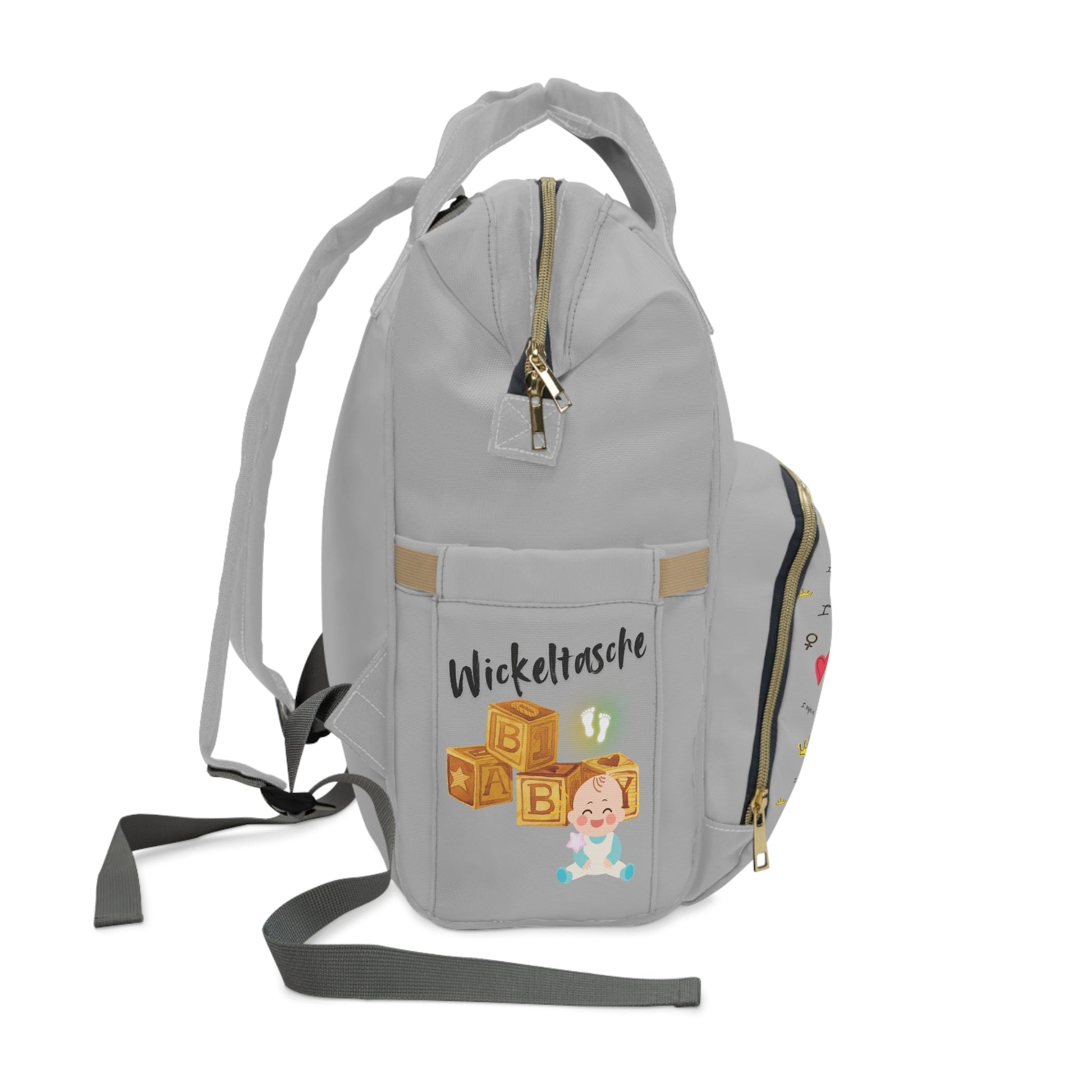 Stylischer multifunktionaler Wickelrucksack – Schicke Baby - Essentials für Eltern - Familientruhe