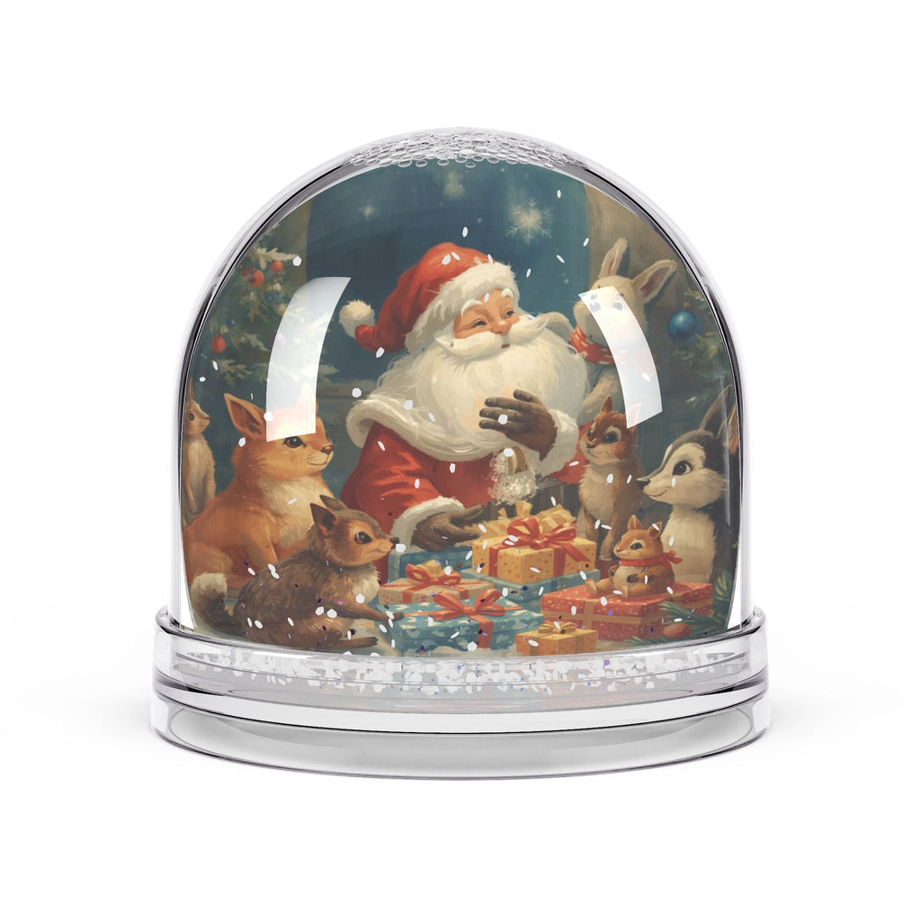 Vintage Weihnachts - Schneekugel, Weihnachtsdekoration - Familientruhe