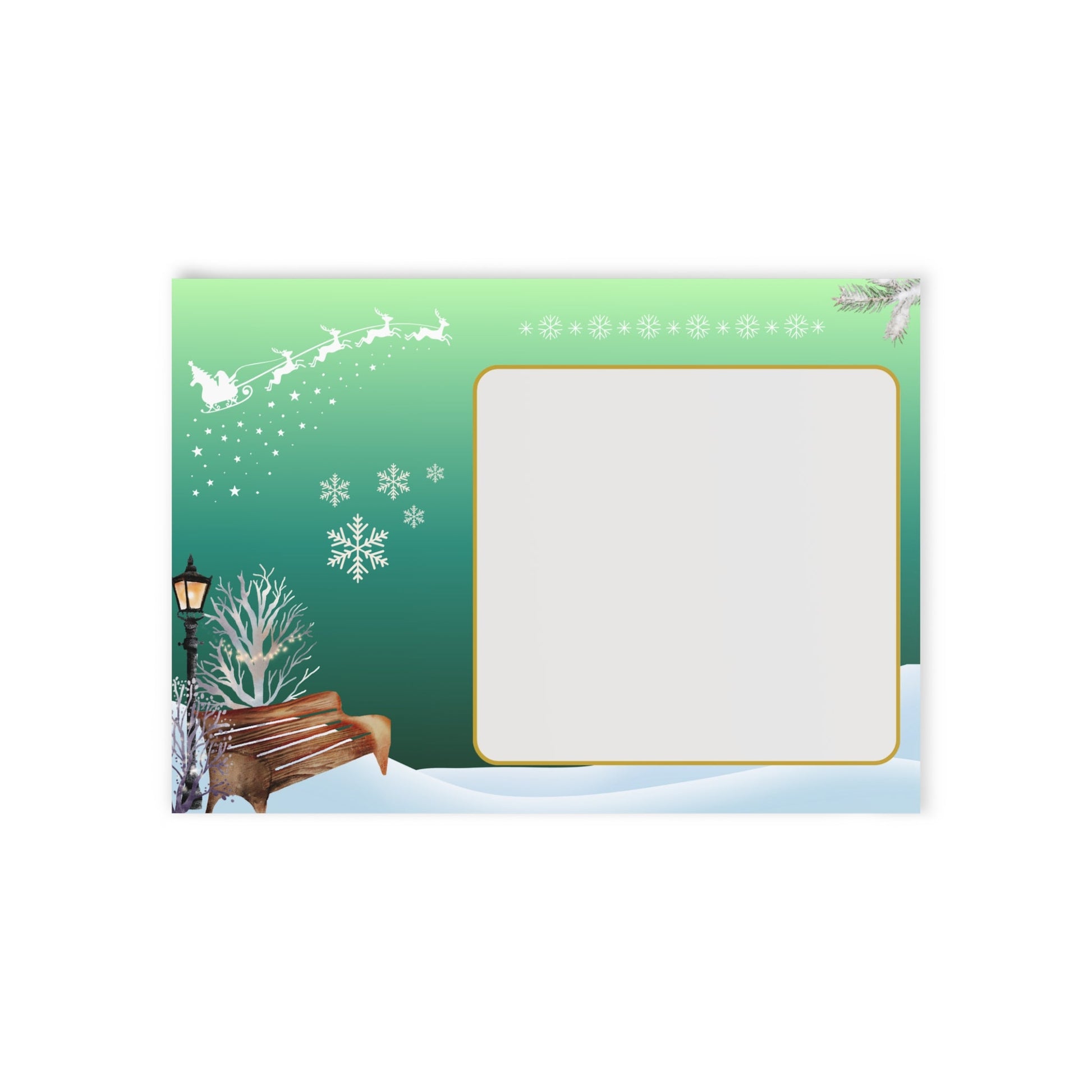 Vintage - Weihnachtskarten mit festlichem Design - Familientruhe