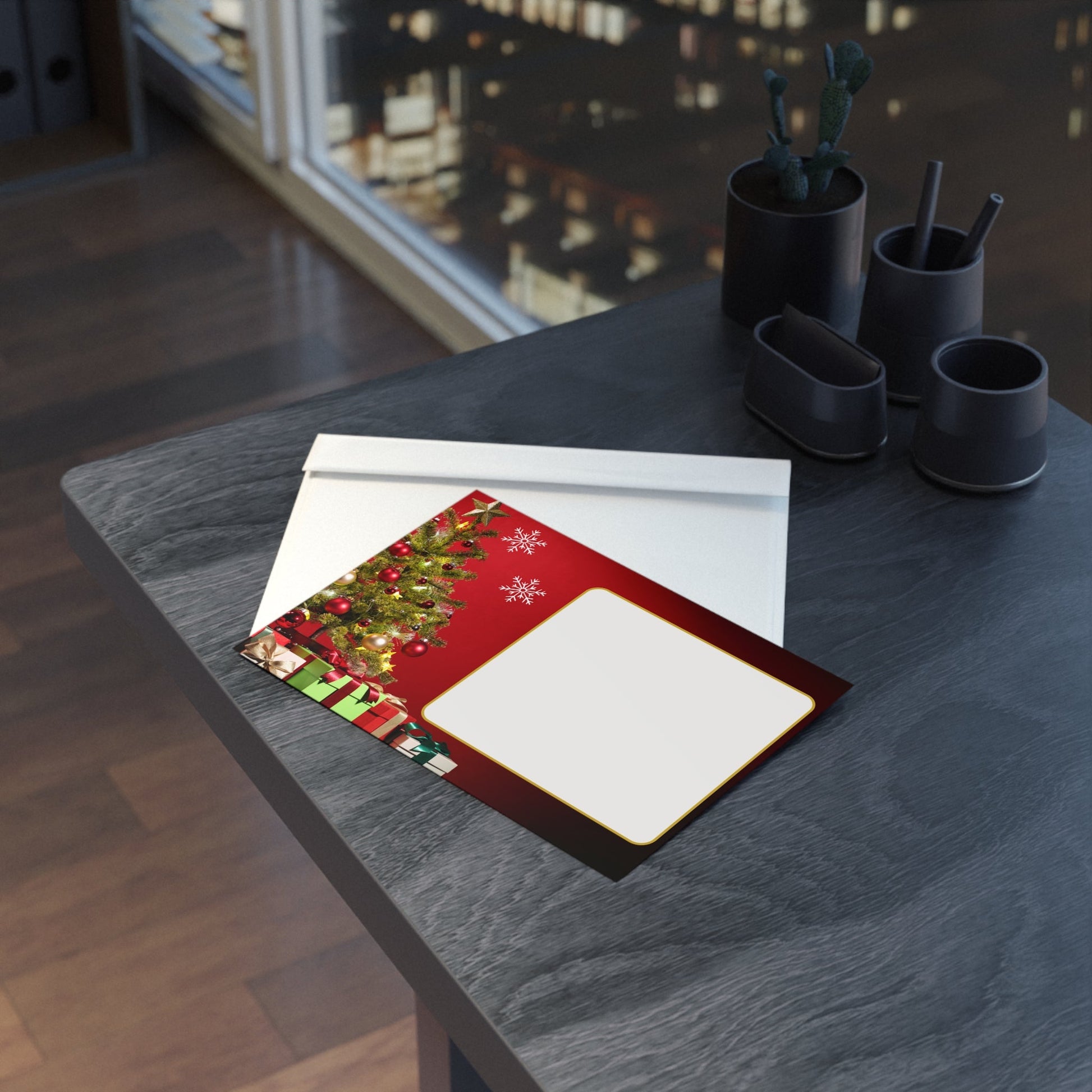 Weihnachtsgrußkarten - Festliche Weihnachtskarten - Familientruhe