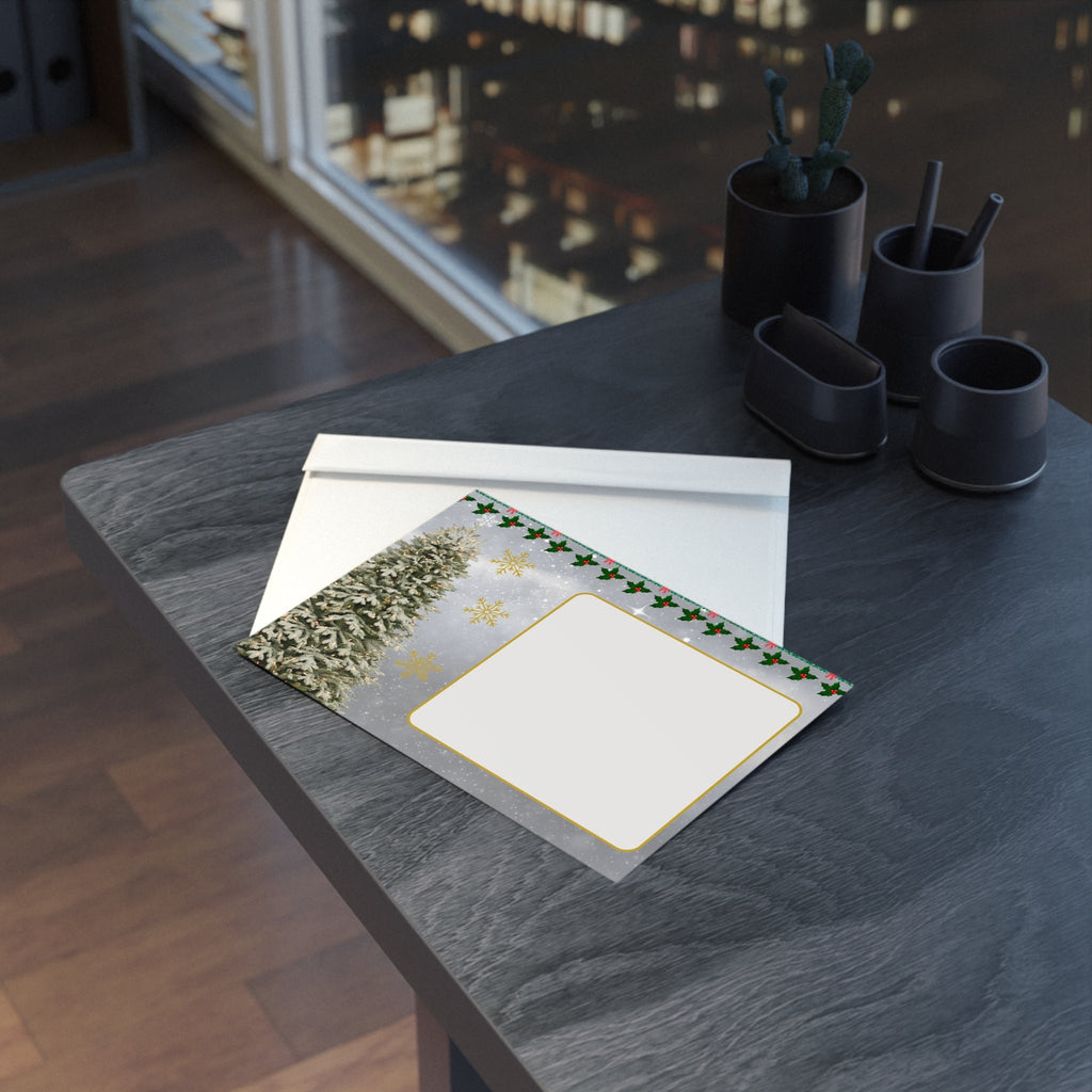 Weihnachtskarten, Festliche Grußkarten - Familientruhe