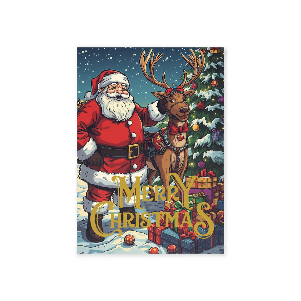 Weihnachtskarten, Festliche Grußkarten - Familientruhe