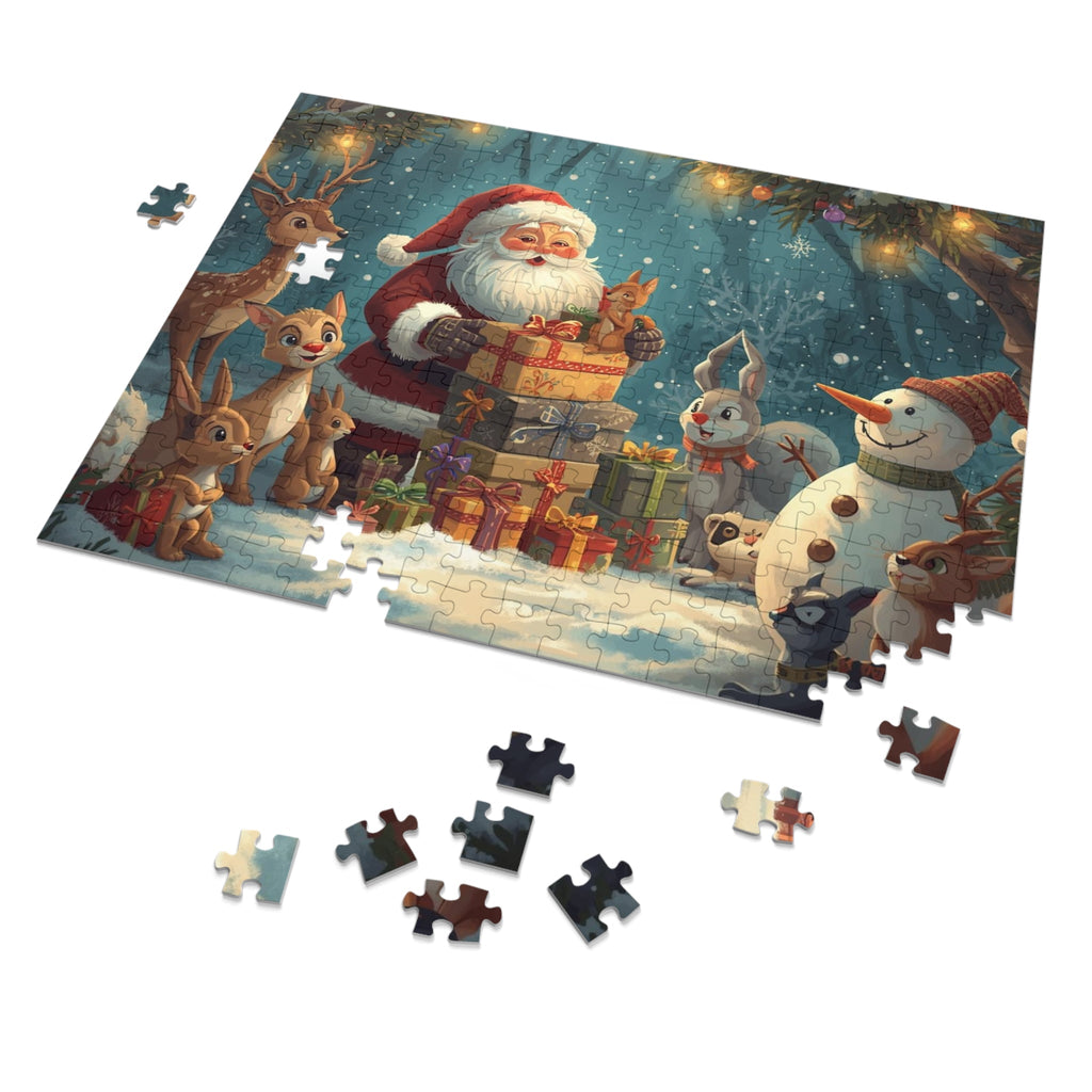 Weihnachtspuzzle mit Dose, Urlaubsspaß für die ganze Familie - Familientruhe