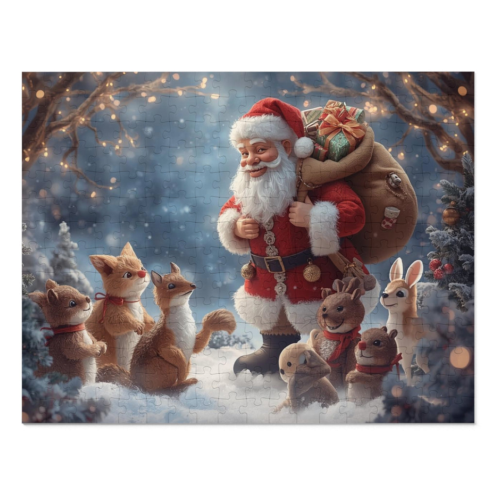 Weihnachtspuzzle mit Dose, Weihnachtsgeschenk - Familientruhe