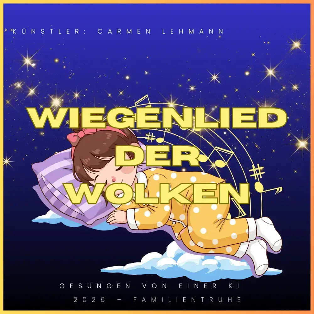 Wiegenlied der Wolken Schlafsong sanfte Träume bringt - Kinderlied