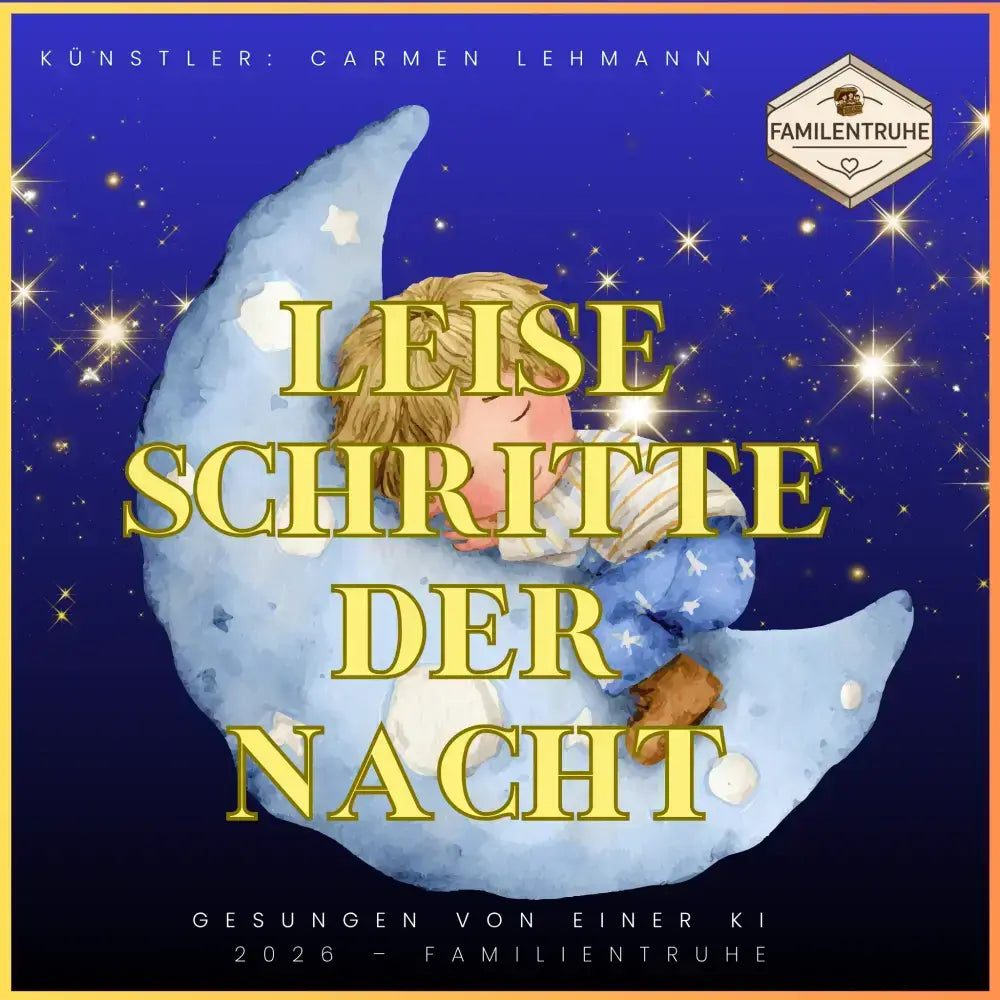 Wiegenlied – Leise Schritte der Nacht für sanfte Träume - Kinderlied