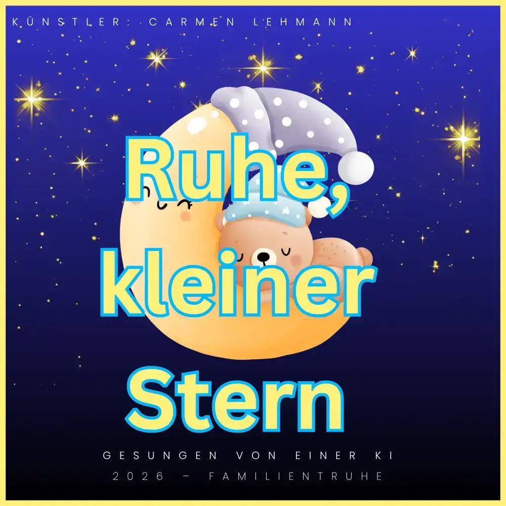 Wiegenlied -Ruhe kleiner Stern Beruhigende Melodien - Kinderlied